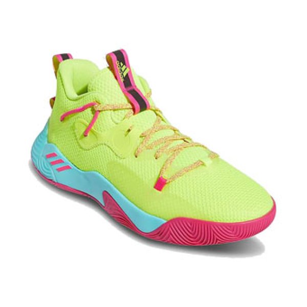 バスケットシューズ バッシュ   アデイダス Adidas Harden Stepback 3 SolarYellow/Sho Harden Stepback 3 SolarYellow/Shock Pink GY8634 Adidas アデイダス