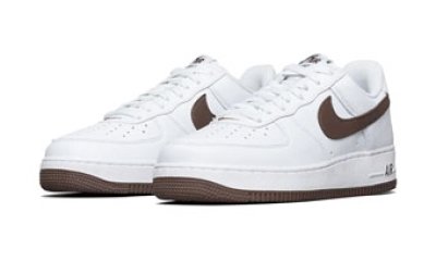 画像1: Air Force 1 Low Retro Anniversary Edition White／Choco DM0576-100 Nike ナイキ シューズ   【海外取寄】