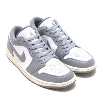 画像1: Air Jordan 1 Low Retro  Vintage Gray 553558-053 Jordan ジョーダン シューズ   【海外取寄】