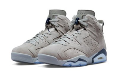 画像1: Air Jordan 6 Retro Georgetown  Grey/College Navy CT8529-012 Jordan ジョーダン シューズ   【海外取寄】