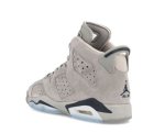 画像2: Air Jordan 6 Retro GS Georgetown Grey/College Navy 384665-012 Jordan ジョーダン シューズ   【海外取寄】【GS】キッズ (2)