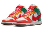 画像2: Dunk high Retro Chenille Swoosh Habanero Red DR8805-100 Nike ナイキ ダンク ハバネロ シューズ   【海外取寄】 (2)