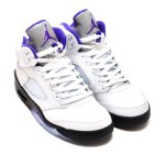 画像2: Air Jordan 5 Retro  WHITE/DARK CONCORD DD0587-141 Jordan ジョーダン シューズ   【海外取寄】 (2)