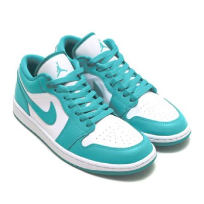 画像1: Wmns Air Jordan 1 Low WHITE/EMERALD DC0774-132 Jordan ジョーダン シューズ   【海外取寄】【WOMEN'S】