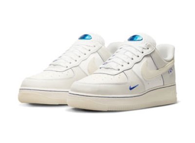 画像1: WMNS AIR FORCE 1  '07 LX White/Blue FB1839-111 Nike ナイキ シューズ   【海外取寄】【WOMEN'S】