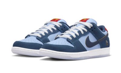 画像1: SB Dunk Low Pro xWhy So Sad ?  Blue/L.Blue/ Yellow/ Red DX5549-400 Nike ナイキ シューズ   【海外取寄】