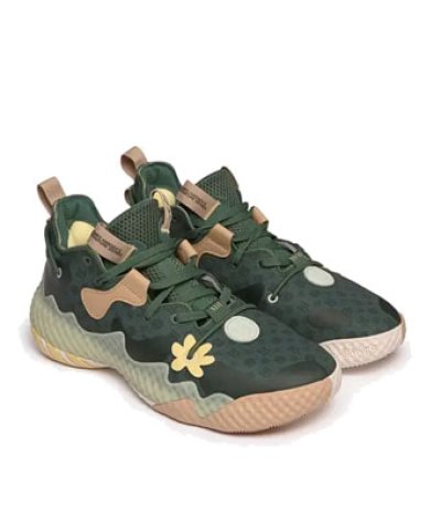 画像1: Harden Vol.6 Green /Yellow/Linen GW9032 Adidas アデイダス シューズ  ジェームズ ハーデン 【海外取寄】