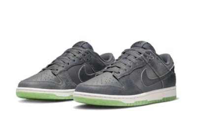 画像1: Dunk Low Retro SE Halloween GS Iron Grey/Green DQ6215-001 Nike ナイキ シューズ   【海外取寄】【GS】キッズ