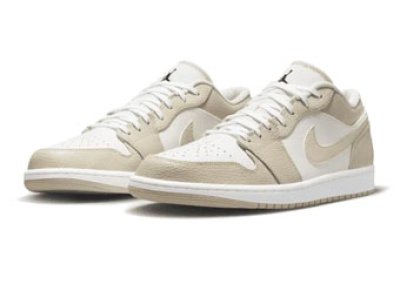 画像1: Air Jordan 1 Low SE  White/Rattan FB7168-121 Jordan ジョーダン シューズ   【海外取寄】