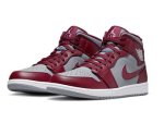 画像2: Air Jordan 1 Mid SE  Cherry Red/ Grey DQ8426-615 Jordan ジョーダン シューズ   【海外取寄】 (2)