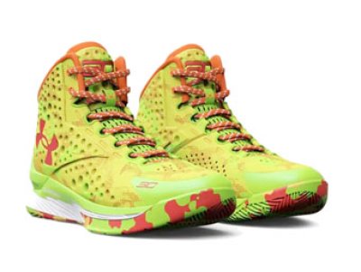 画像1: Curry 1 SPK Hyper Green/Team Orange/Red 3026196-300 UnderArmour アンダーアーマー シューズ  ステフォン カリー 【海外取寄】