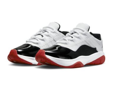 画像1: Air Jordan 11 CMFT Low GS White/Black/Red CZ0907-102 Jordan ジョーダン シューズ   【海外取寄】【GS】キッズ