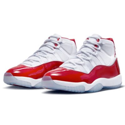 画像1: Air Jordan 11 Retro Cherry White/Red CT8012-116 Jordan ジョーダン シューズ   【海外取寄】