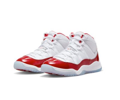 画像1: Air Jordan 11 Retro Cherry PS White/Red 378039-116 Jordan ジョーダン シューズ   【海外取寄】【PS】