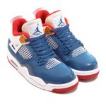 画像2: Air Jordan 4 Retro GS "Wild Things" French Blue DR6952-400 Jordan ジョーダン シューズ   【海外取寄】【GS】キッズ (2)