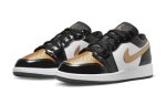 画像2: Air Jordan 1 Low SE GS Black/Metallic Gold/White DR6970-071 Jordan ジョーダン シューズ   【海外取寄】【GS】キッズ (2)