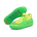 画像2: MB.02 x Slime Green/Yellow 377584-01 Puma プーマ ラメロボール シューズ   【海外取寄】 (2)