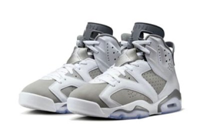 画像1: Air Jordan 6 Retro White/Cool Gray CT8529-100 Jordan ジョーダン シューズ   【海外取寄】