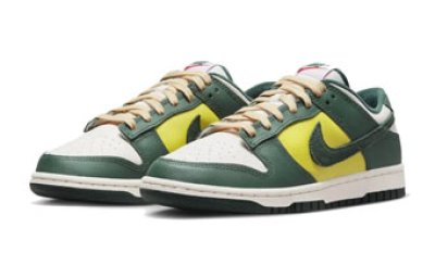 画像1: Wmns Dunk Low SE Sail/Green/Yellow FD0350-133 Nike ナイキ シューズ   【海外取寄】【WOMEN'S】