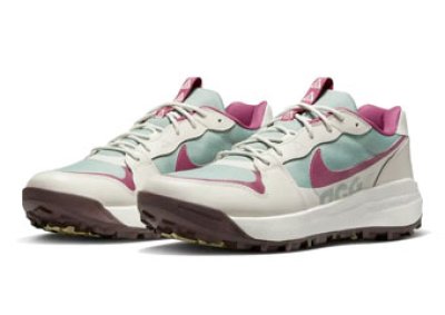 画像1: ACG LOWCATE Green/Grey/Rose DX2256-300 Nike ナイキ ローケート シューズ   【海外取寄】