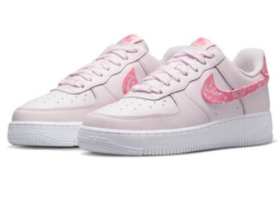 画像1: WMNS AIR FORCE 1　Pink  Paisley  Pink/Coral Chalk-White FD1448-664 Nike ナイキ シューズ   【海外取寄】【WOMEN'S】