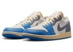 画像2: Air Jordan 1 Low SE Craft UNC  White/U. Blue/Grey/Sail DZ5376-469 Jordan ジョーダン シューズ   【海外取寄】 (2)