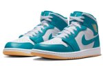 画像2: Air Jordan 1 Mid Aqua tone Blue/White DQ8426-400 Jordan ジョーダン シューズ   【海外取寄】 (2)