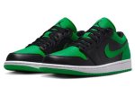 画像2: Air Jordan 1 Low Black/Lucky Green 553558-065 Jordan ジョーダン シューズ   【海外取寄】 (2)