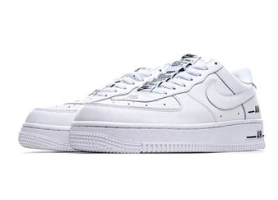 画像1: Air Force 1 Low  LV8 3 GS White/Black CJ4092-100 Nike ナイキ シューズ   【海外取寄】【GS】キッズ