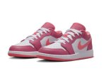 画像2: Air Jordan 1 Low Desert Berry White/Pink 553560-616 Jordan ジョーダン シューズ   【海外取寄】【GS】キッズ (2)