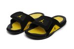 画像2: Jordan Hydro Retro 4 Slides Black/Tour Yellow 532225-017 Jordan ジョーダン サンダル シューズ   【海外取寄】 (2)