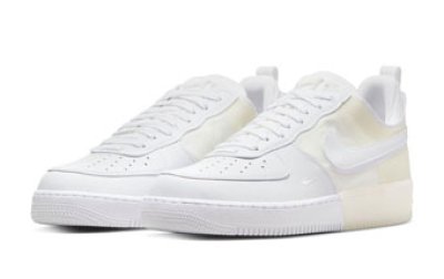 画像1: Air Force 1 React  White/White DM0573-100 Nike ナイキ シューズ   【海外取寄】