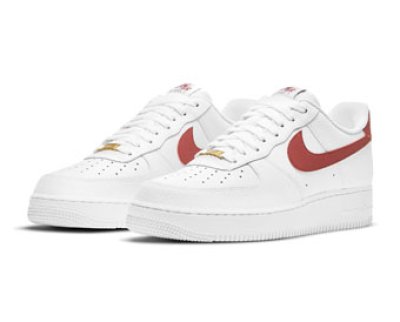 画像1: AIR FORCE 1 '07 Multi Swooshes White/Red CZ0326-100 Nike ナイキ シューズ   【海外取寄】