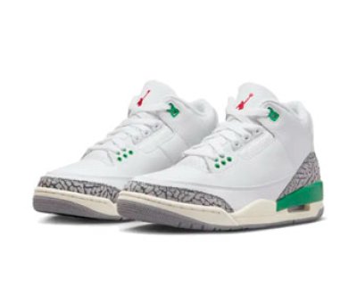 画像1: Wmns Air Jordan 3 Retro White/Lucky Green CK9246-136 Jordan ジョーダン シューズ   【海外取寄】【WOMEN'S】