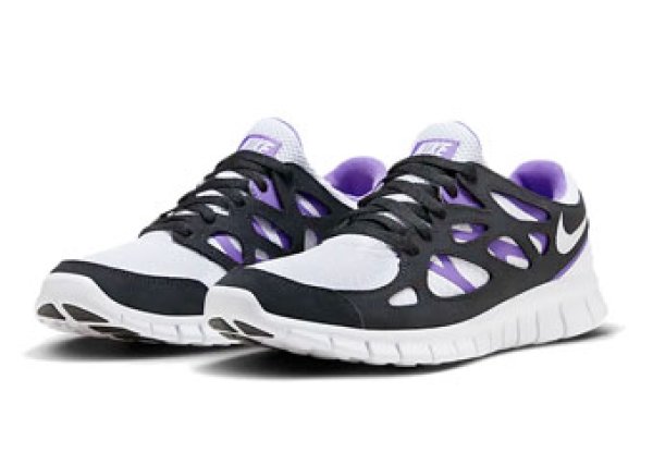 Free Run 2 White/Black/Purple 537732-103 Nike ナイキ フリー ラン