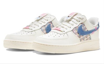 画像1: WMNS AIR FORCE 1  '07 LX  White/Denimu FJ7740-141 Nike ナイキ Just Do It シューズ   【海外取寄】【WOMEN'S】