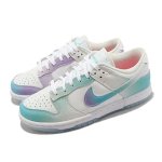 画像2: Wmns Dunk Low Unlock Your Space White/Purple FJ7743-194 Nike ナイキ シューズ   【海外取寄】【WOMEN'S】 (2)