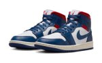 画像2: Wmns Air Jordan 1 Mid White/Blue/Red BQ6472-146 Jordan ジョーダン シューズ   【海外取寄】【WOMEN'S】 (2)