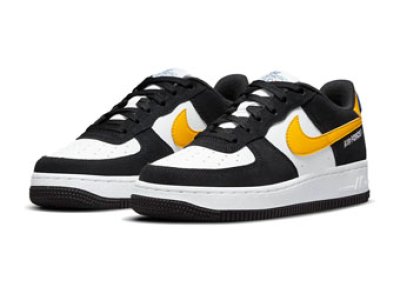 画像1: Air Force 1 Low  LV8  GS Athletic Club Black/White/Yellow DH9597-002 Nike ナイキ シューズ   【海外取寄】【GS】キッズ