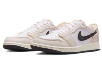 画像1: Air Jordan 1 Low Retro OG　EX Coconut Milk/White//Black DV0982-100 Jordan ジョーダン シューズ   【海外取寄】