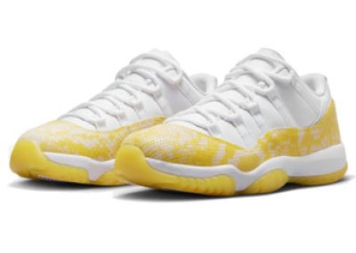 画像1: Wmns Air Jordan 11 Retro Low Yellow Snakeskin AH7860-107 Jordan ジョーダン シューズ   【海外取寄】【WOMEN'S】