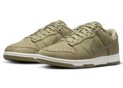 画像1: WMS Dunk Low PRM　MF Neutral Olive DV7415-200 Nike ナイキ ヌバック シューズ   【海外取寄】【WOMEN'S】