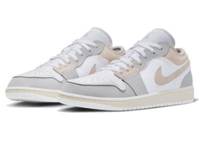 画像1: Air Jordan 1 Low SE Craft Grey/Orewood Brown/Sail DN1635-002 Jordan ジョーダン シューズ   【海外取寄】