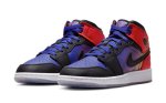 画像2: Air Jordan 1 Mid SS GS Skyline Black/Red/Purple/Orange DX4379-400 Jordan ジョーダン シューズ   【海外取寄】【GS】キッズ (2)