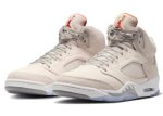 画像2: Air Jordan 5 Retro  SE Craft Brown/Orange/Sail FD9222-180 Jordan ジョーダン シューズ   【海外取寄】 (2)