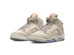 画像2: Air Jordan 5 Retro  SE Craft GS Brown/Orange/Sail FD9220-180 Jordan ジョーダン シューズ   【海外取寄】【GS】キッズ (2)