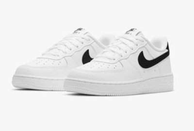 画像1: Air Force 1 Low  GS  White/Black CT3839-100 Nike ナイキ シューズ   【海外取寄】【GS】キッズ