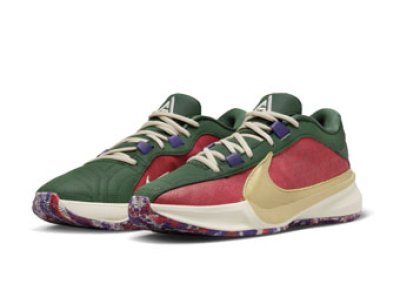 画像1: Zoom Freak 5 Keep It A Buck Green/Red/Gold DZ2945-600 Nike ナイキ フリーク キープ　イット　ア　バック シューズ   【海外取寄】