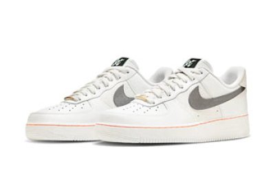 画像1: AIR FORCE 1 '07 LV8 Sail/Grey FN8892-191 Nike ナイキ 'X's and O's' snake シューズ   【海外取寄】