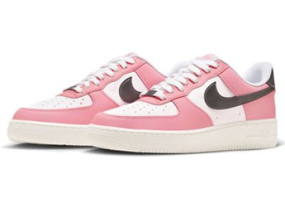 画像1: AIR FORCE 1 '07 LV8 White/Pink/Brown FQ6850-621 Nike ナイキ Neapolitan シューズ   【海外取寄】